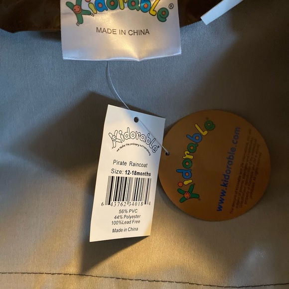 Pirate Rain Jacket - Picture 3 of 5